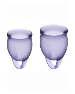 Buy Set of menstrual cups Satisfyer Feel confident purple | Online Pharmacy | https://pharm-pills.com