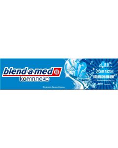 Buy Blend-a-med Toothpaste 'Complex 7 Extra Freshness with rinse', 100 ml | Online Pharmacy | https://pharm-pills.com