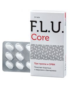 Buy Anti-cold, antiviral, antibacterial agent FLUCore (F.L.Yu. Cor) for colds, flu and ARVI | Online Pharmacy | https://pharm-pills.com