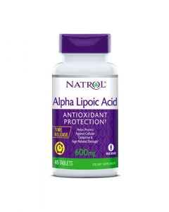 Buy Natrol Alpha Lipoic Acid Antioxidant 600 mg, 45 tablets | Online Pharmacy | https://pharm-pills.com