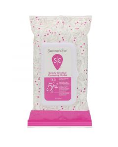 Buy Summer's Eve, Simply Sensitive, 5-in-1 Intimate Wipes, Pack of 32  | Online Pharmacy | https://pharm-pills.com