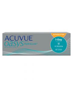 Buy Astigmatic lenses ACUVUE Acuvue Oasys with Hydraluxe Daily, -2.00 / 14.3 / 8.5, 30 pcs. | Online Pharmacy | https://pharm-pills.com