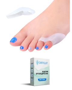 Buy ORTGUT Separator for the little toe with a protective petal | Online Pharmacy | https://pharm-pills.com