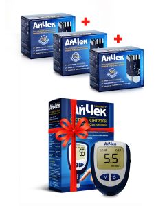 Buy 3 packs of test strips ICheck 'iCheck' # 50 + ICheck portable glucometer as a gift | Online Pharmacy | https://pharm-pills.com