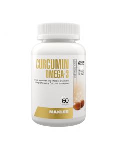 Buy Maxler Curcumin + Omega 3 (curcumin and Omega-3), 60 soft capsules | Online Pharmacy | https://pharm-pills.com