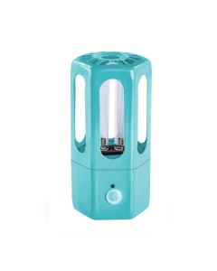 Buy Portable germicidal UV lamp UVTEK-P09, 3.8W, turquoise in a metal case | Online Pharmacy | https://pharm-pills.com