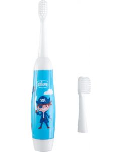 Buy Chicco electric toothbrush for children, blue 3g + | Online Pharmacy | https://pharm-pills.com