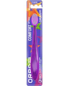 Buy ORRAPRO COMFORT Optimal Woman Toothbrush, medium hard, assorted | Online Pharmacy | https://pharm-pills.com