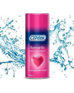 Buy Contex Intimate Lubricating Gel with Strawberry Flavor, 100 ml | Online Pharmacy | https://pharm-pills.com