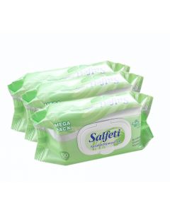 Buy Salfeti Wet Cleaning Wipes Antibacterial 100 pcs | Online Pharmacy | https://pharm-pills.com