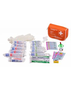 Buy AIRLINE AM01 Car first aid kit in a textile case (Complies with the traffic police requirements) - Airline art. NSII0006736031 | Online Pharmacy | https://pharm-pills.com