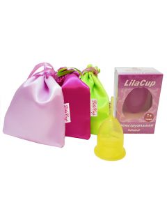 Buy Menstrual cup 'Atlas Premium', yellow S LilaCup 20 ml | Online Pharmacy | https://pharm-pills.com