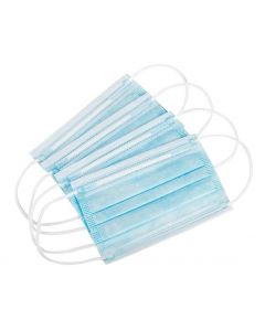 Buy Hygienic mask Medical disposable masks SENSE, three-layer sense on elastic bands, 50 pieces | Online Pharmacy | https://pharm-pills.com