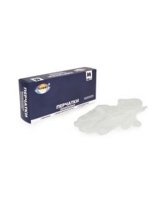 Buy Aviora hygienic gloves, 100 pcs, M | Online Pharmacy | https://pharm-pills.com