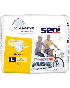 Buy Seni Absorbent disposable panties for adults Seni Active Normal Large 10 pcs | Online Pharmacy | https://pharm-pills.com