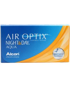 Buy Contact lenses Air Optix Night & Day Aqua 3 lenses 3 lenses Radius of Curvature 8.4 1 month, Monthly, 1.00 / 13.8 / 8.4, 3 pcs. | Online Pharmacy | https://pharm-pills.com