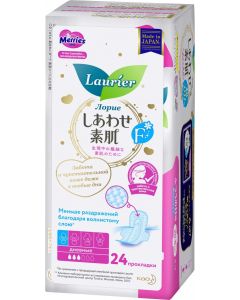 Buy Sanitary pads Laurier F, daytime, super thin, with wings, 3 drops, 24 pcs | Online Pharmacy | https://pharm-pills.com