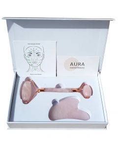 Buy AURA.CRYSTAL.BEAUTY Rollerball + Guasha set in premium fittings | Online Pharmacy | https://pharm-pills.com