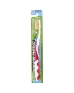 Buy Dr. Plotka, MouthWatchers, toothbrush, naturally antimicrobial, for adults, soft, red, 1 toothbrush | Online Pharmacy | https://pharm-pills.com