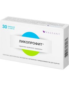 Buy Likoprofit, 30 capsules x 500 mg | Online Pharmacy | https://pharm-pills.com