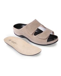 Buy Women's clogs Luomma, color: beige. LM-501.002V. Size 42 | Online Pharmacy | https://pharm-pills.com