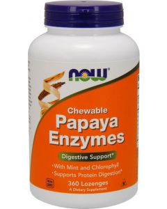 Buy Now Foods Papaya Enzymes 360 Chewable Tablets | Online Pharmacy | https://pharm-pills.com