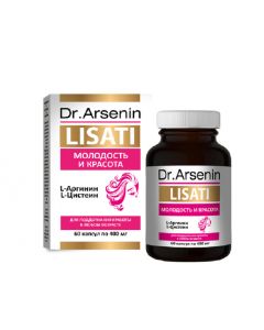 Buy Naturotherapy Dr. Arsenin Lisati 'Youth and beauty' Concentrated food product, 60 capsules | Online Pharmacy | https://pharm-pills.com