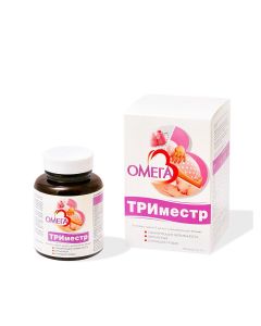 Buy Omega-3 Trimester (for planning pregnancy, pregnant and lactating) 120 capsules of 0.5 g | Online Pharmacy | https://pharm-pills.com