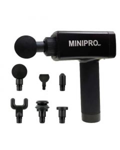 Buy HypeShop MINIPRO M07 Percussion massager with a set of attachments, black | Online Pharmacy | https://pharm-pills.com