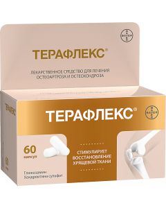 Buy Teraflex, capsules for joint pain, 60 pcs., Bayer | Online Pharmacy | https://pharm-pills.com