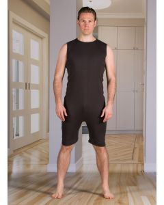 Buy Adaptive underwear Bodysuit short legs, zipper on the back and crotch (Size 50-52), 370 g | Online Pharmacy | https://pharm-pills.com