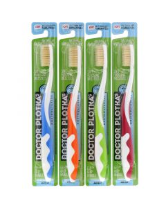 Buy Dr. Plotka, a toothbrush with dental floss, 4 adult toothbrushes | Online Pharmacy | https://pharm-pills.com