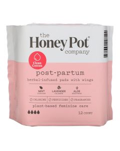 Buy The Honey Pot Company, Wing Pads , Herbal 12  | Online Pharmacy | https://pharm-pills.com