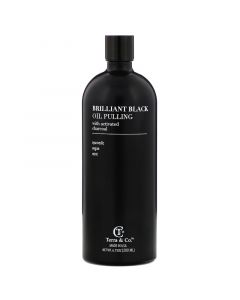 Buy Terra & Co., Oral Rinse, Brilliant Black Oil Draw , Peppermint, 6.75 oz (200 ml)  | Online Pharmacy | https://pharm-pills.com