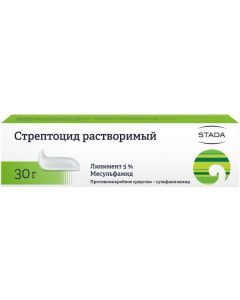 Buy Liniment Streptocid soluble 5%, 30 g | Online Pharmacy | https://pharm-pills.com