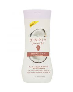 Buy Summer's Eve, Simply, Intimate Cleanser, Coconut Water, 354 ml | Online Pharmacy | https://pharm-pills.com