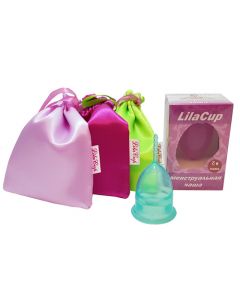 Buy Menstrual cup 'Atlas Premium', emerald S LilaCup 20 ml | Online Pharmacy | https://pharm-pills.com