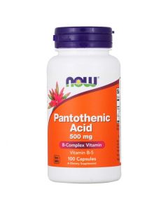 Buy Vitamins and minerals NOW Pantothenic Acid 100 caps | Online Pharmacy | https://pharm-pills.com