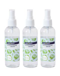 Buy San Sept Spray Antiseptic (sanitizer) for hands and surfaces, 3 pcs. 100 ml each , 70% alcohol, aloe aroma  | Online Pharmacy | https://pharm-pills.com