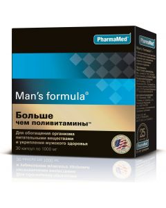 Buy Vitamin complex Men-S Formula 'More than multivitamins', capsules of 1.0, # 30 | Online Pharmacy | https://pharm-pills.com