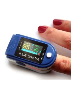 Buy Medical pulse oximeter (heart rate monitor) for measuring oxygen in the blood (oximeter) + 2 batteries as a gift | Online Pharmacy | https://pharm-pills.com