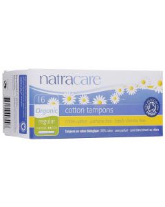 Buy Tampons with Natracare Regular Normal applicator, 16 pieces | Online Pharmacy | https://pharm-pills.com