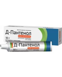 Buy D-Panthenol Plus antiseptic 5% + 0.776% 30.0 cream for external use | Online Pharmacy | https://pharm-pills.com