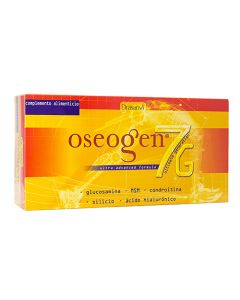 Buy Chondroprotector Oseogen 7G with a high concentration of glucosamine, chondroitin, hyaluronic acid, B vitamins to relieve joint inflammation, drink 20 pcs. | Online Pharmacy | https://pharm-pills.com