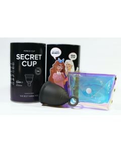 Buy SECRET CUP menstrual cup, black, size L | Online Pharmacy | https://pharm-pills.com