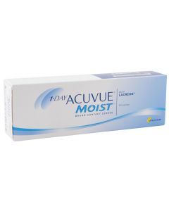 Buy ACUVUE Johnson & Johnson Contact Lenses 1-Day Acuvue Moist Contact Lenses 30pcs / 8.5 Daily, -1.00 / 14.2 / 8.5, 30pcs. | Online Pharmacy | https://pharm-pills.com