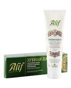 Buy Toothpaste Alif Enamel strengthening, whitening and protection against caries | Online Pharmacy | https://pharm-pills.com