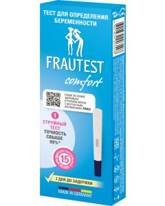 Buy Frautest Comfort pregnancy test, in a cassette with a cap, 1 piece | Online Pharmacy | https://pharm-pills.com