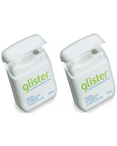 Buy GLISTER Set Dental floss, 30x2 m, 2 pcs. | Online Pharmacy | https://pharm-pills.com