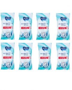 Buy Aura antibacterial wet wipes 8 pack | Online Pharmacy | https://pharm-pills.com